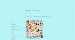 Desktop Screenshot of angeldean.net